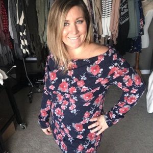 Floral Off the Shoulder Top